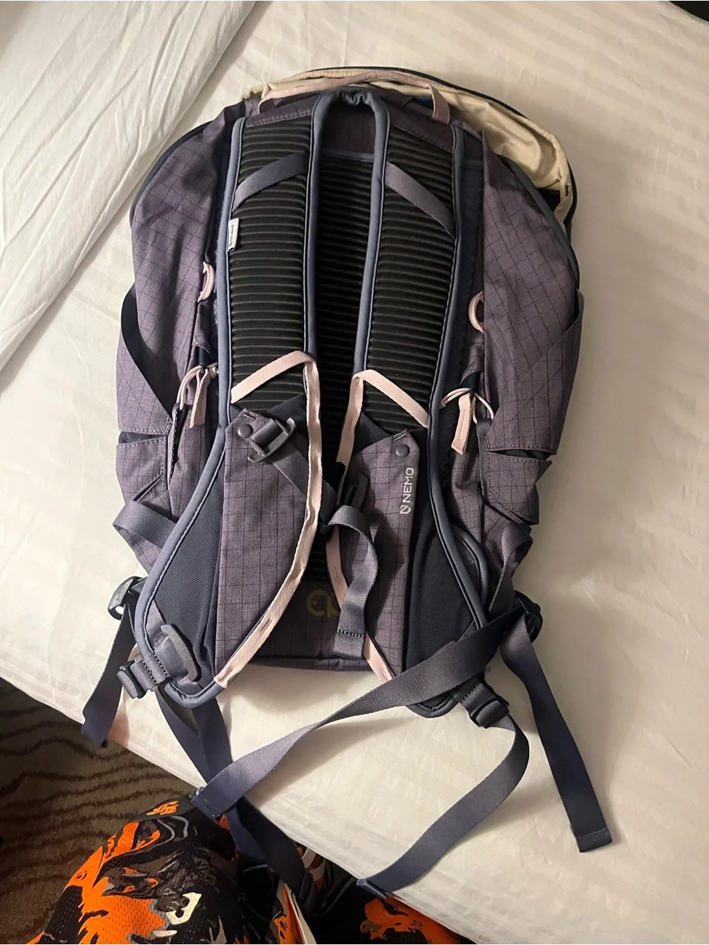 Men's Purple Everyday Backpack - Durable Travel & Commuter Bag
